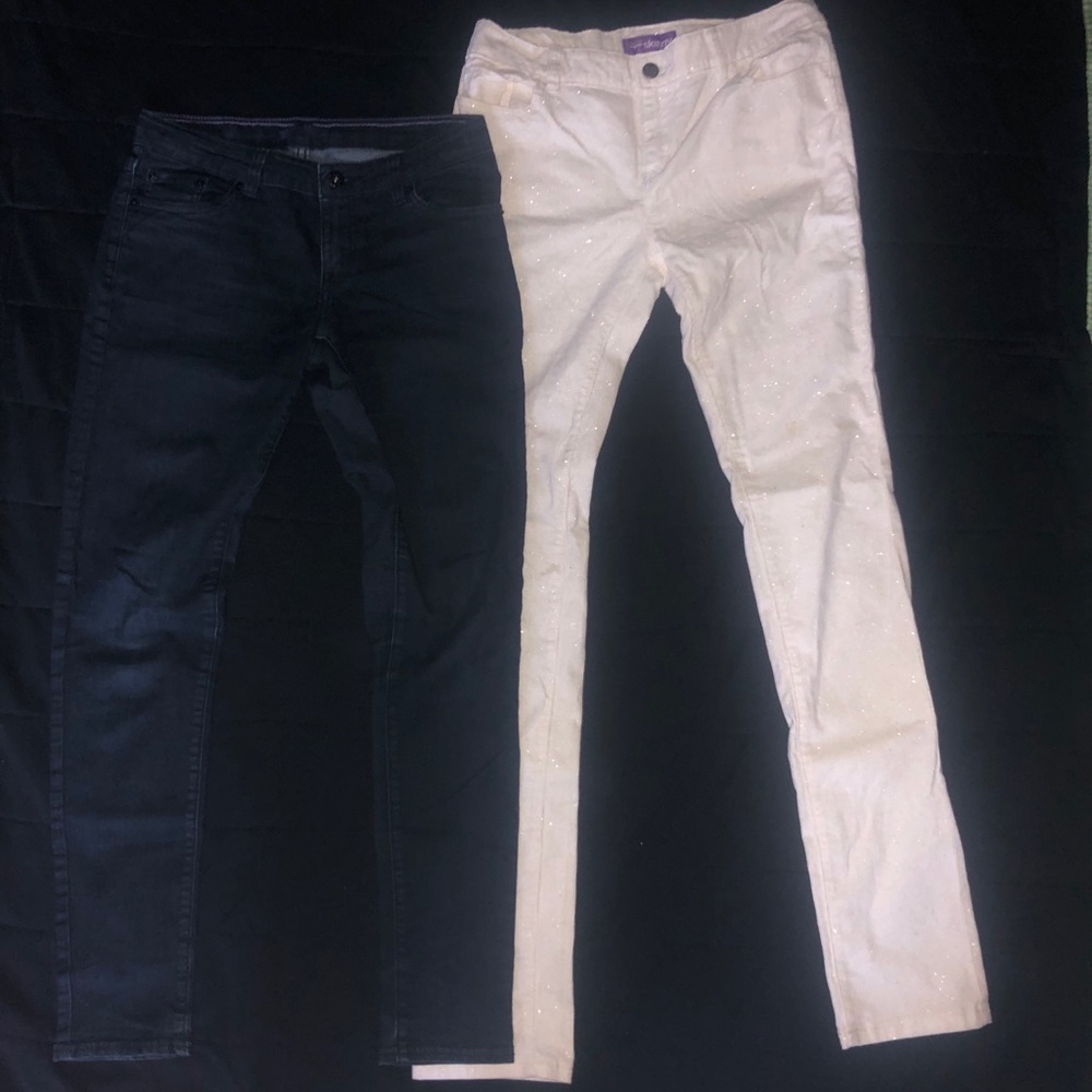 Two pairs of jeans